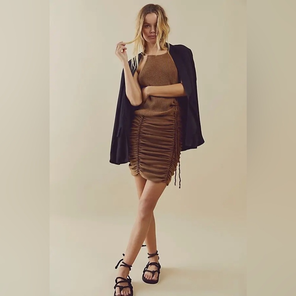 FP ONE
Free People Katya Thermal Mini Dress - Cinnabar - Picture 1 of 4
